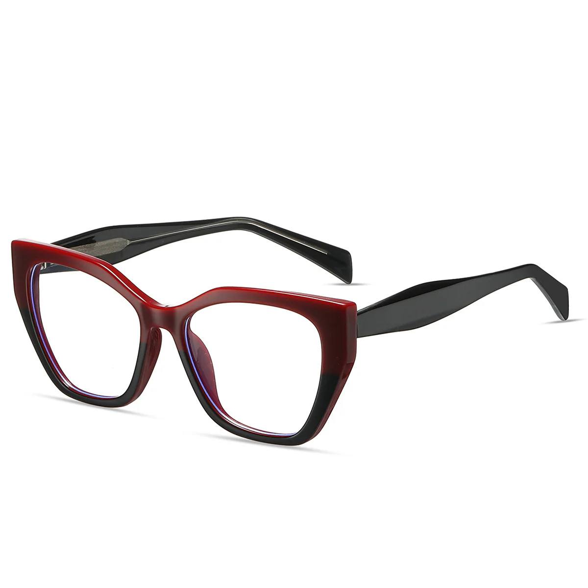 Blue Light Blocking Cat Eye Prescription Glasses VK2052 - Image 4
