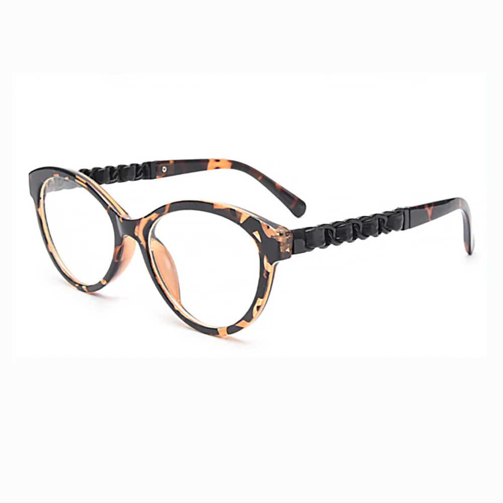 Retro Cat Eye Glasses for Women Blue Light Blocking VK2056 - Image 2