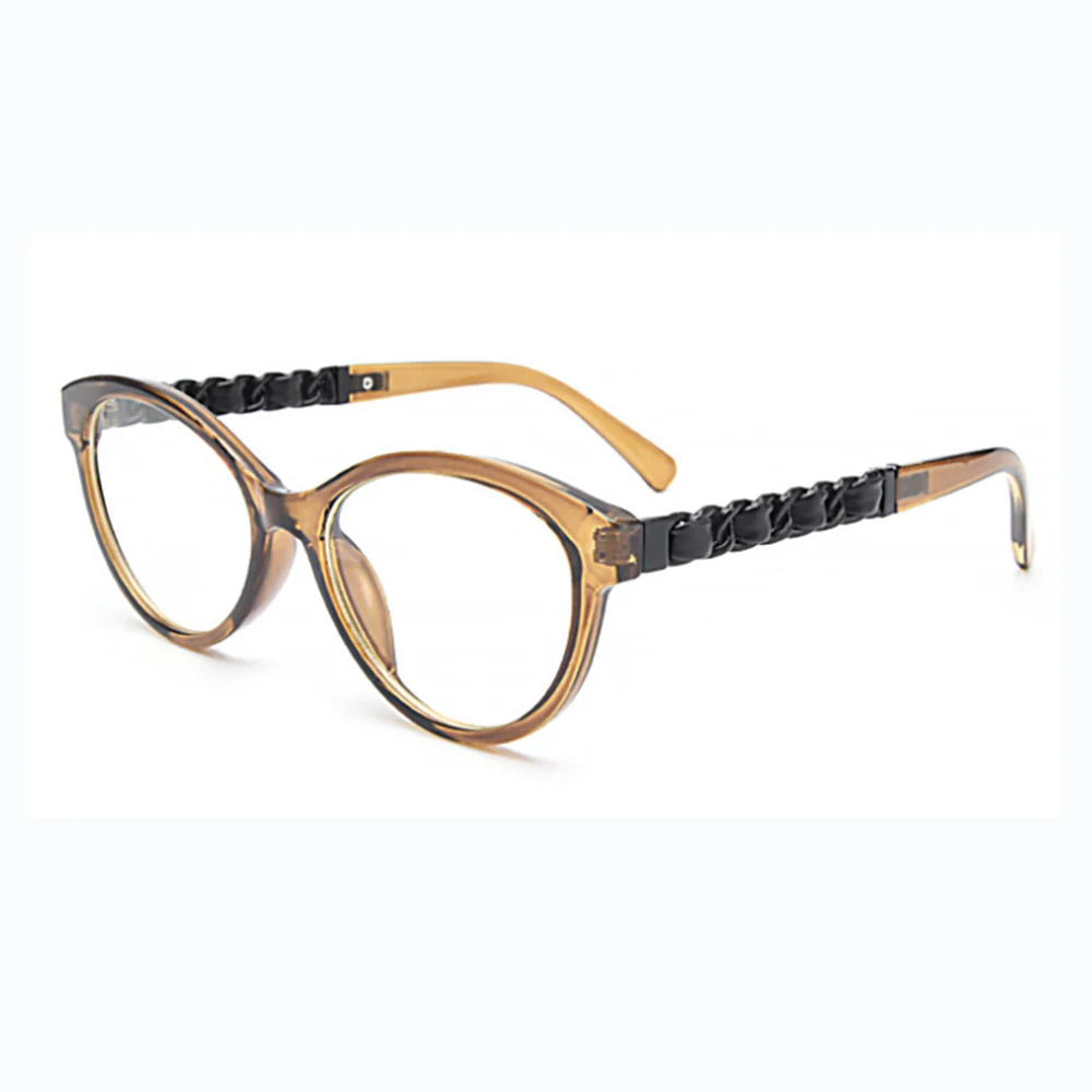 Retro Cat Eye Glasses for Women Blue Light Blocking VK2056 - Image 6