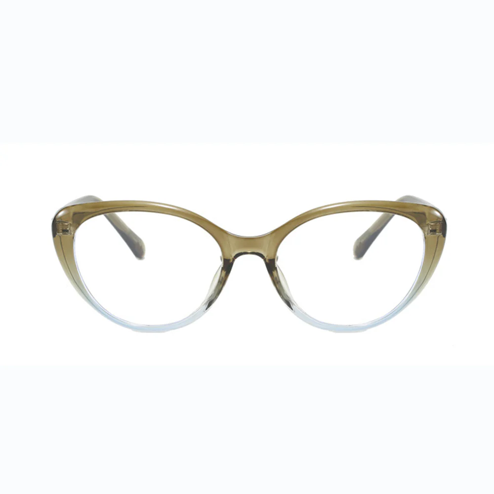 Retro Cat Eye Glasses Gradient VK2063 - Image 5