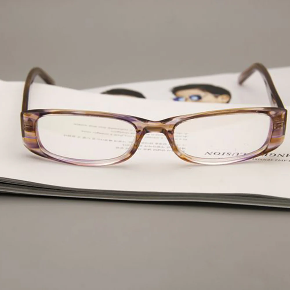 Classic Acetate Rectangle Reading Glasses VK2069 - Image 3