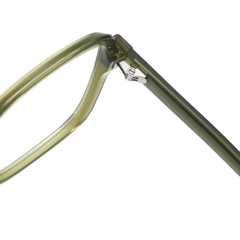 Women's Stylish Square Glasses Frame Acetate with Prescription Lenses VK2089 - Image 3