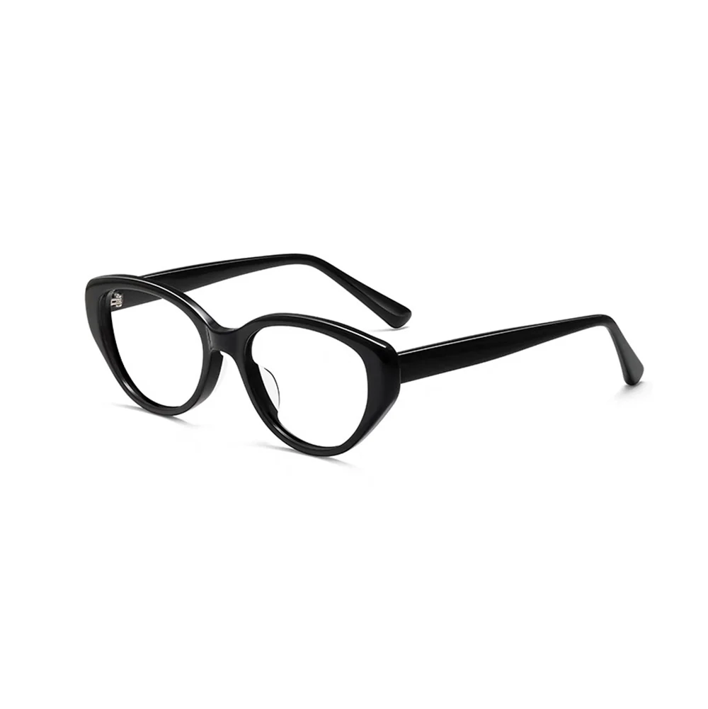 Acetate Block Blue Light Cat-Eye Frame Stylish VK2093 - Image 7