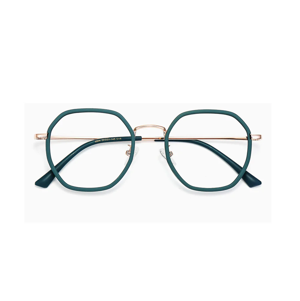 Geometric Anti-Blue Light Glasses Unisex VK2094 - Image 10