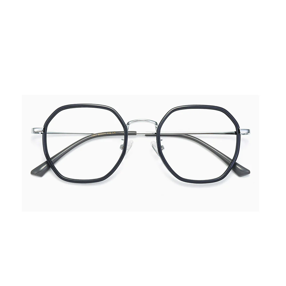 Geometric Anti-Blue Light Glasses Unisex VK2094 - Image 8