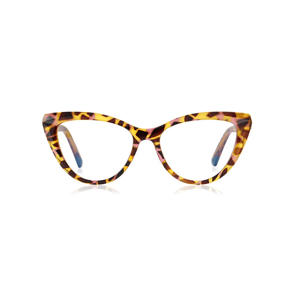 Cat-Eye Blue Light Blocking Reading Glasses Spring Hinge VK2095 - Image 12