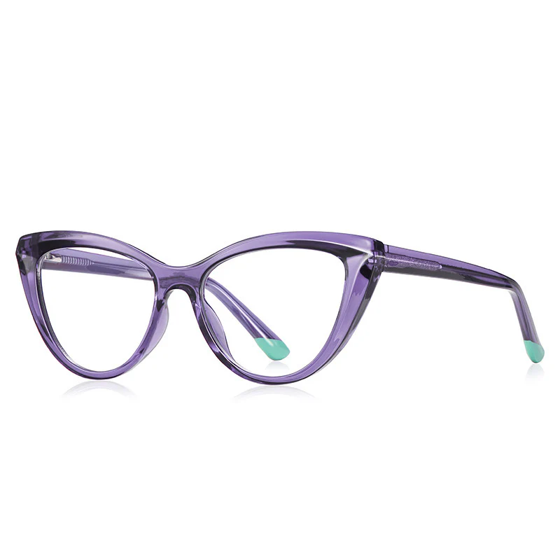 Cat-Eye Blue Light Blocking Reading Glasses Spring Hinge VK2095 - Image 2