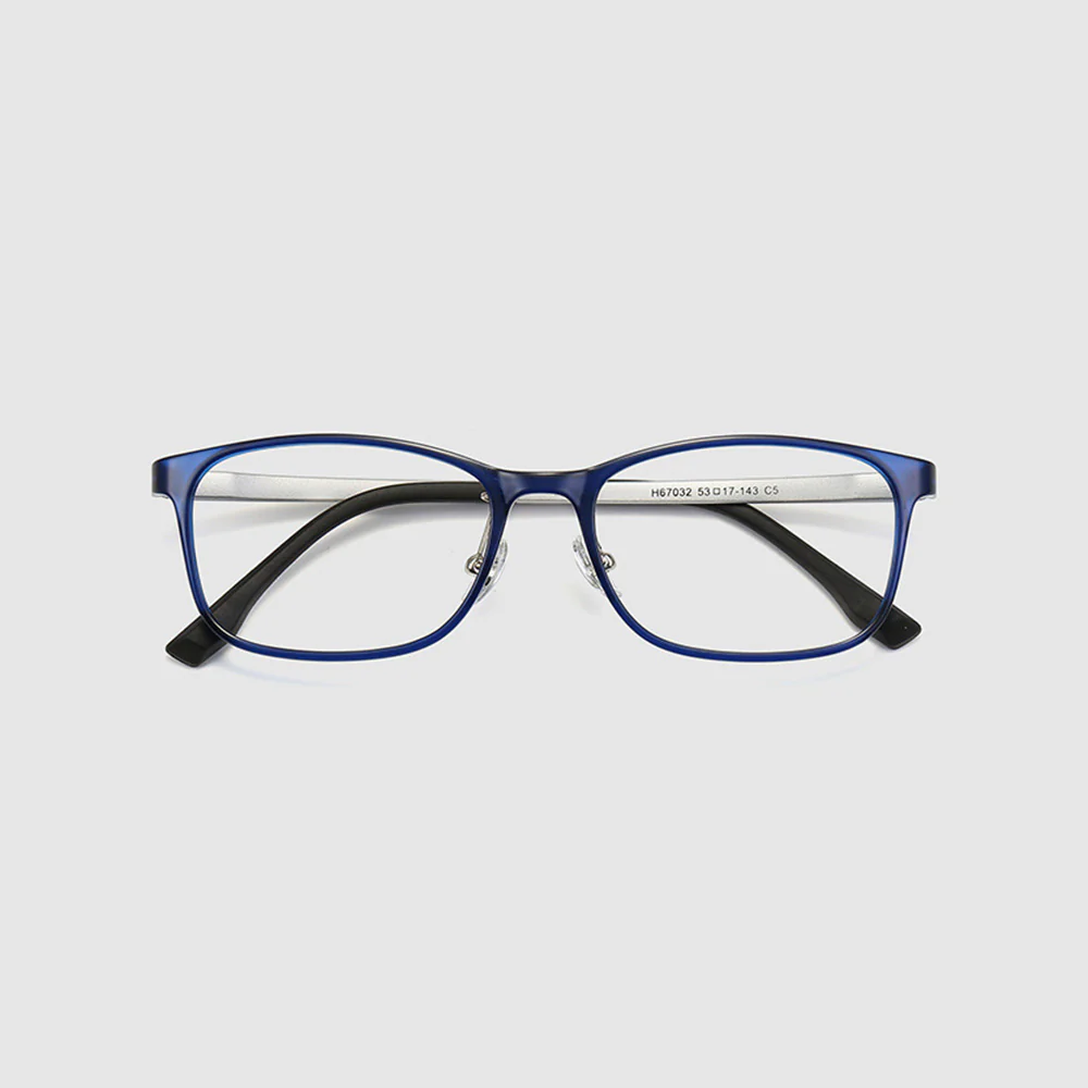 Rectangular Metal Reading Glasses for Man & Women VK2096 - Image 3