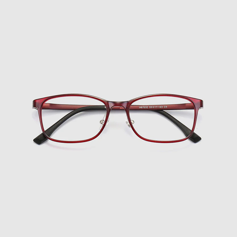 Rectangular Metal Reading Glasses for Man & Women VK2096 - Image 5