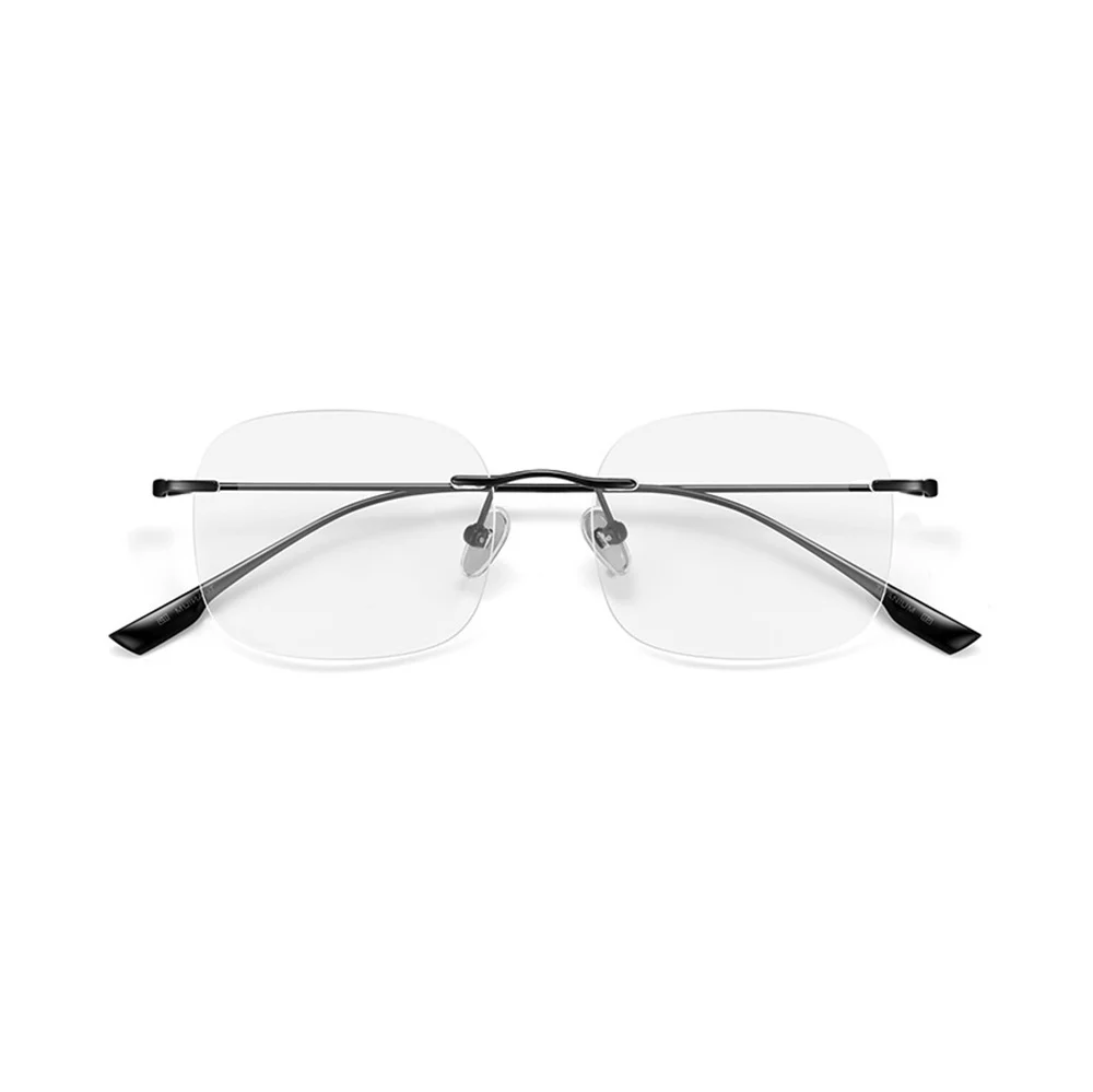 Rimless Ultralight Rectangular Eyeglasses Unisex VK2098 - Image 13