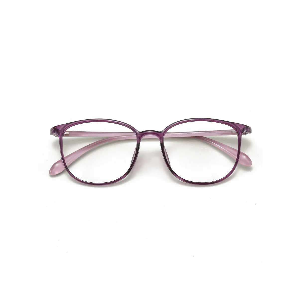 Round Ultra Lightweight Eyeglass Frames with Prescription Lenses VK2100 - Image 9