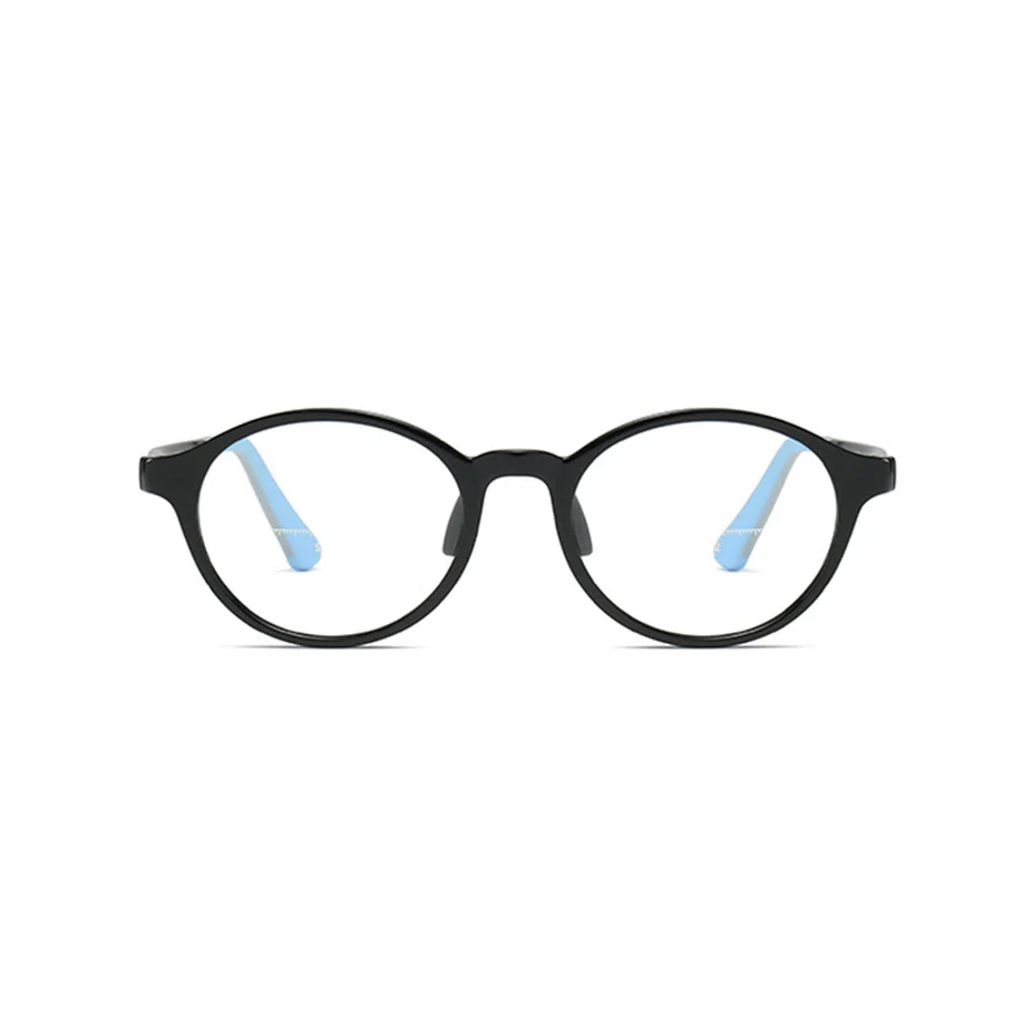 Kids Round Prescription Eyeglass Frames Blue Light Blocking VK2101