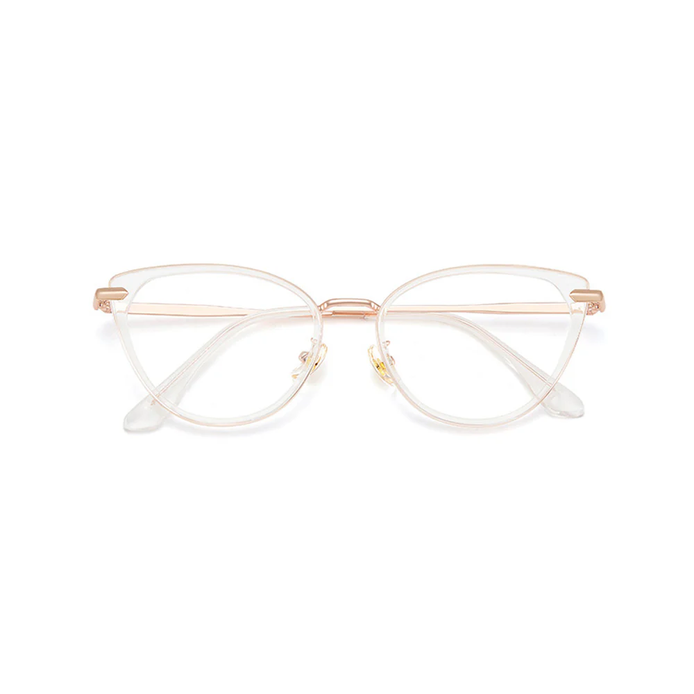 Cat Eye Prescription Glasses Blue Light Blocking VK2114 - Image 12