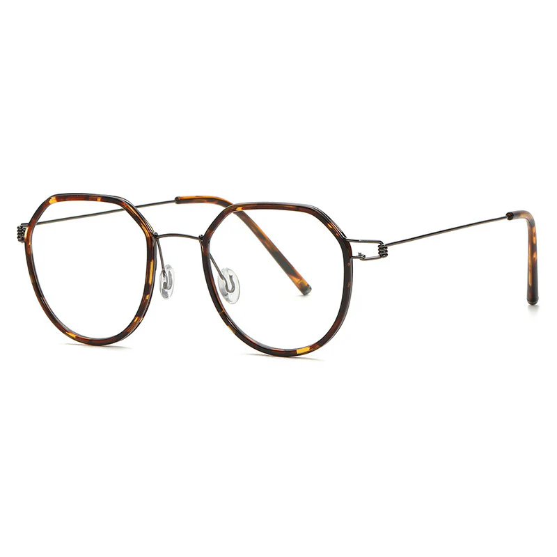 Stylish Geometric Glasses Computer Eyewear for Women and Men VK2116 - Image 12