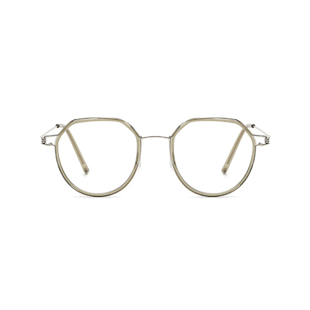 Stylish Geometric Glasses Computer Eyewear for Women and Men VK2116 - Image 9