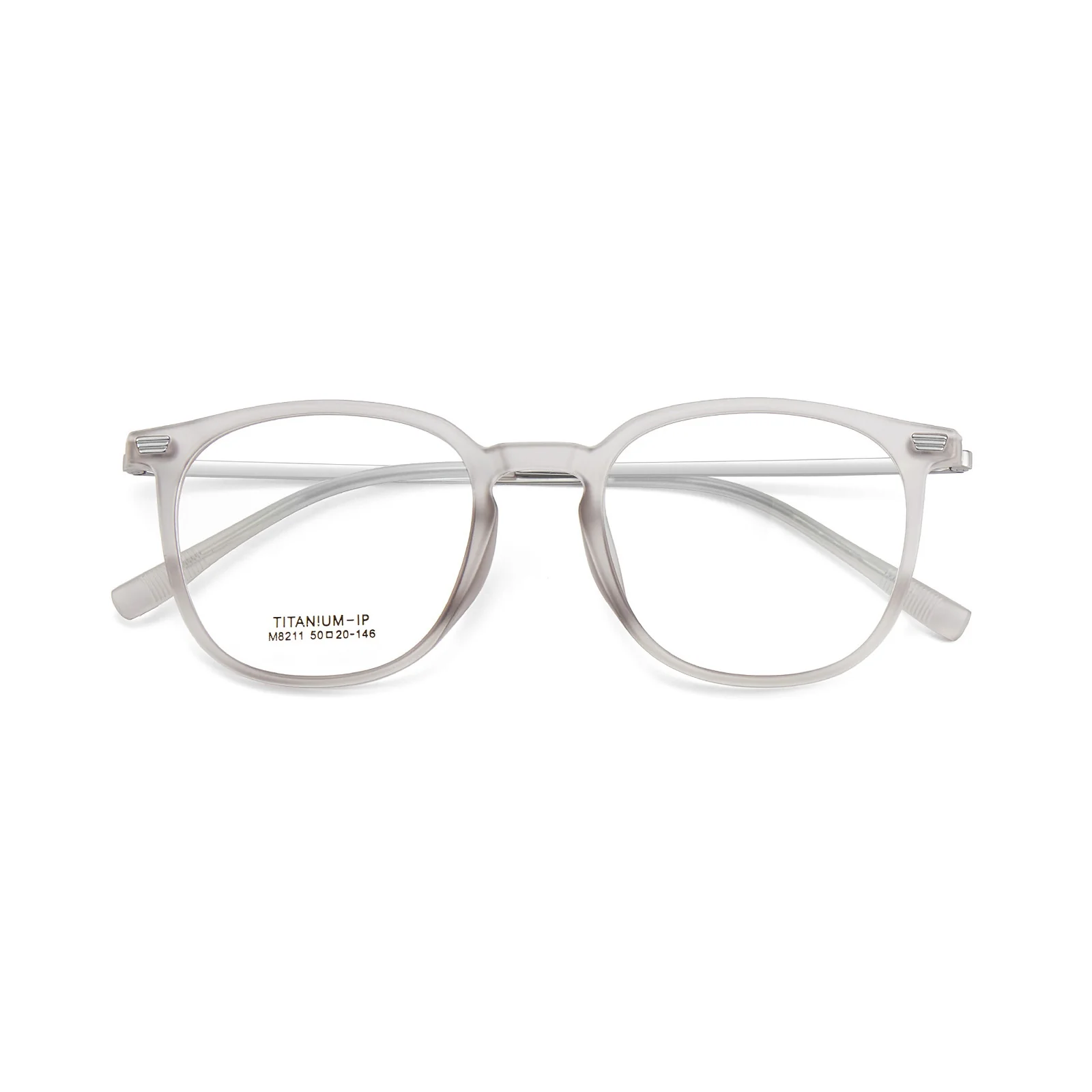 Chic Round Frame with Prescription Lenses Computer Glasses VK2126 - Image 11