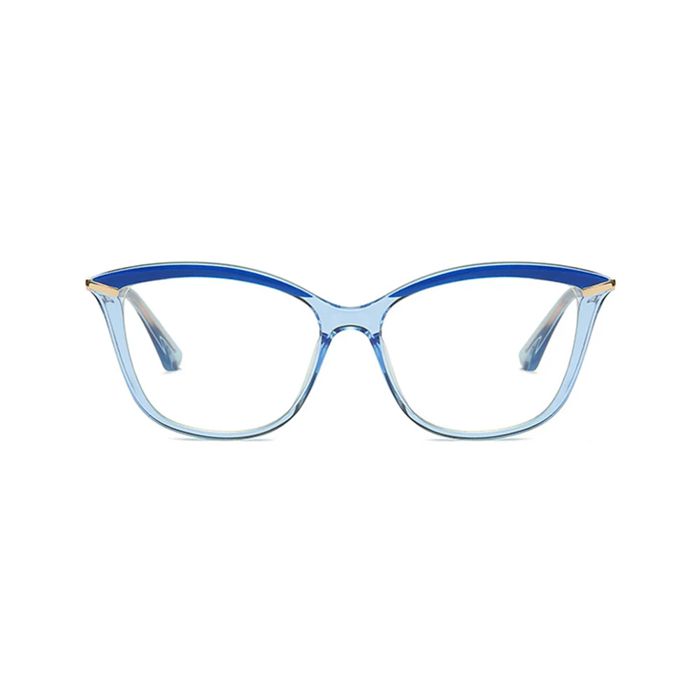 Cat Eye Optical Glasses Computer Reading with Spring Hinges VK2131 - Image 13