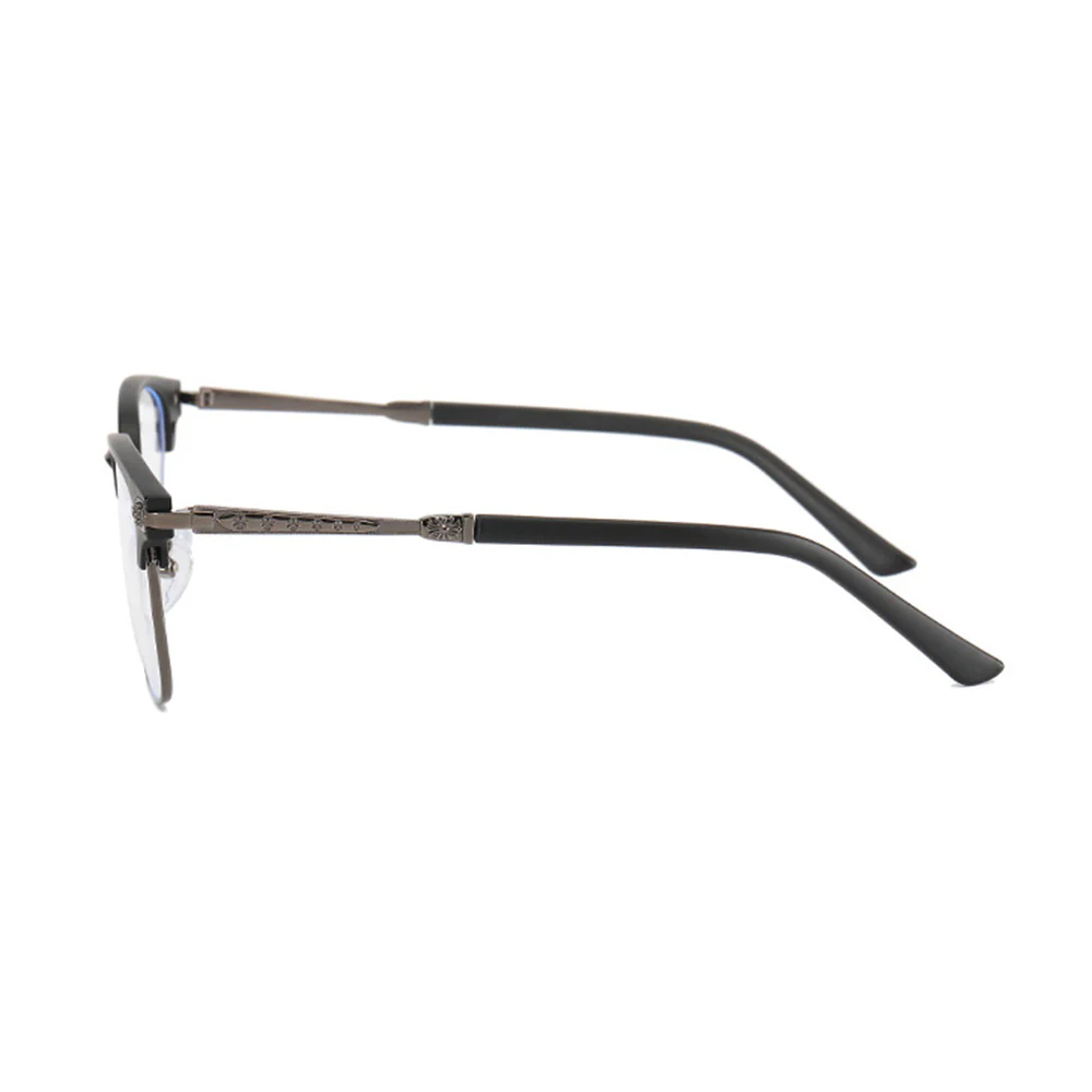 Fashion Retro Browline Glasses Blue Light Blocking VK2132 - Image 3