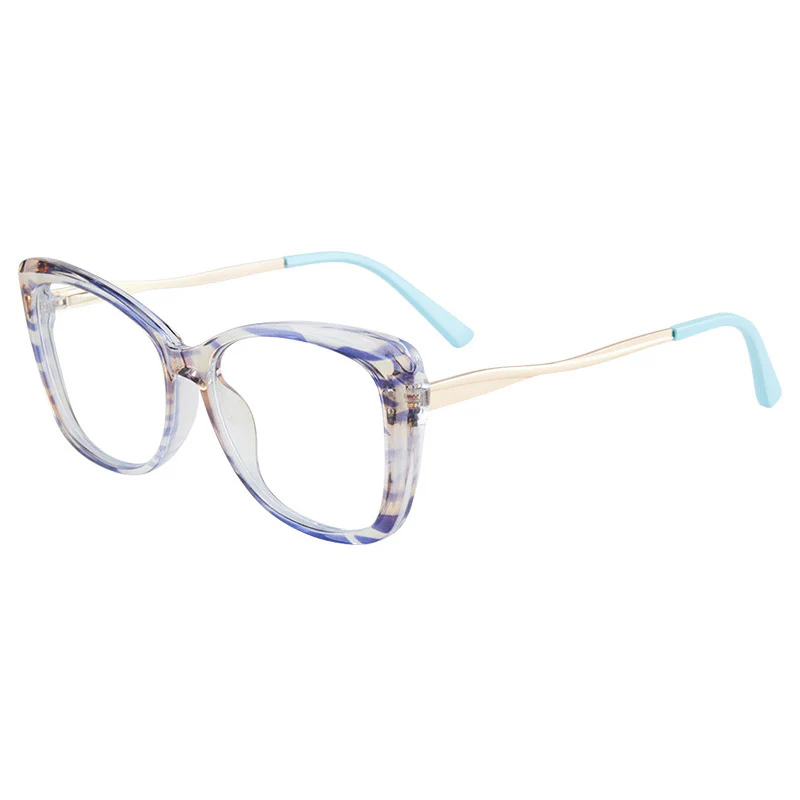 Cat Eye Glasses Frame Blue Light Blocking Eyewear for Women VK2133 - Image 13