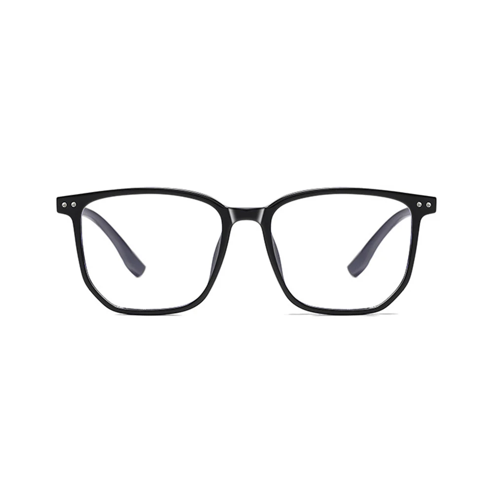 Trendy Simple Square Glasses Frame with Anti-Blue Light Lenses VK2137 - Image 7