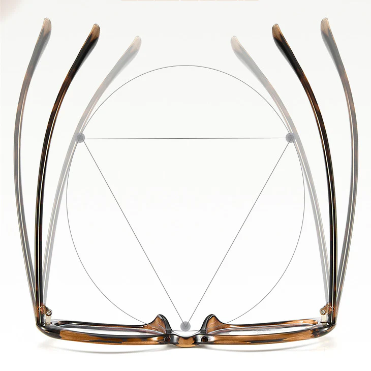 Rectangle Retro Frame Computer Glasses UV Protection Sunglasses VK2143 - Image 4