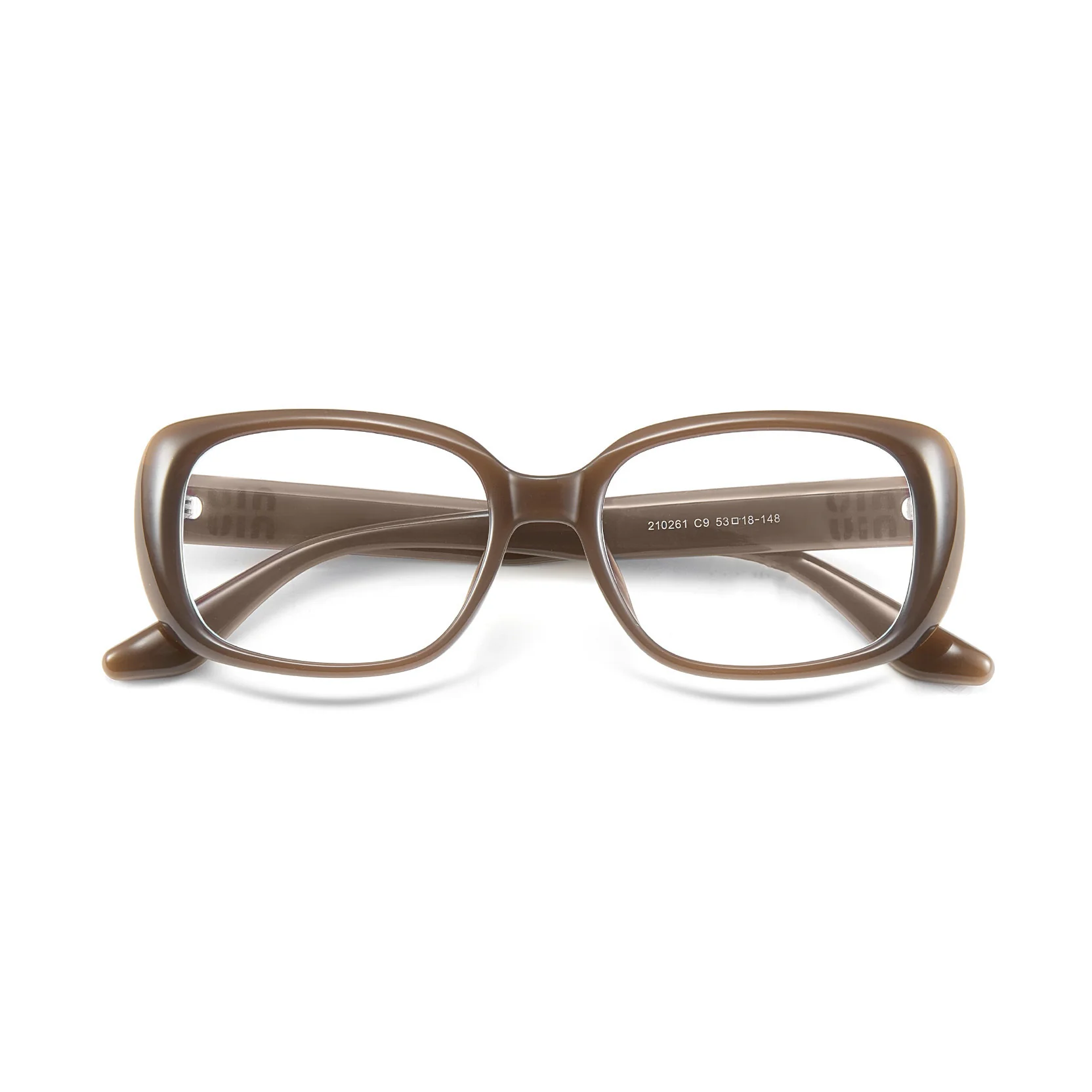 Rectangle Retro Frame Computer Glasses UV Protection Sunglasses VK2143 - Image 9