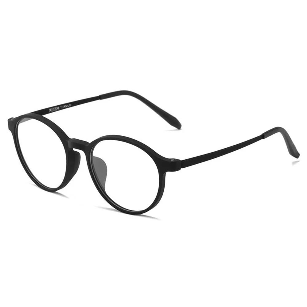 Simple Round Unisex Glasses Ultralight Prescription Glasses VK2151 - Image 2
