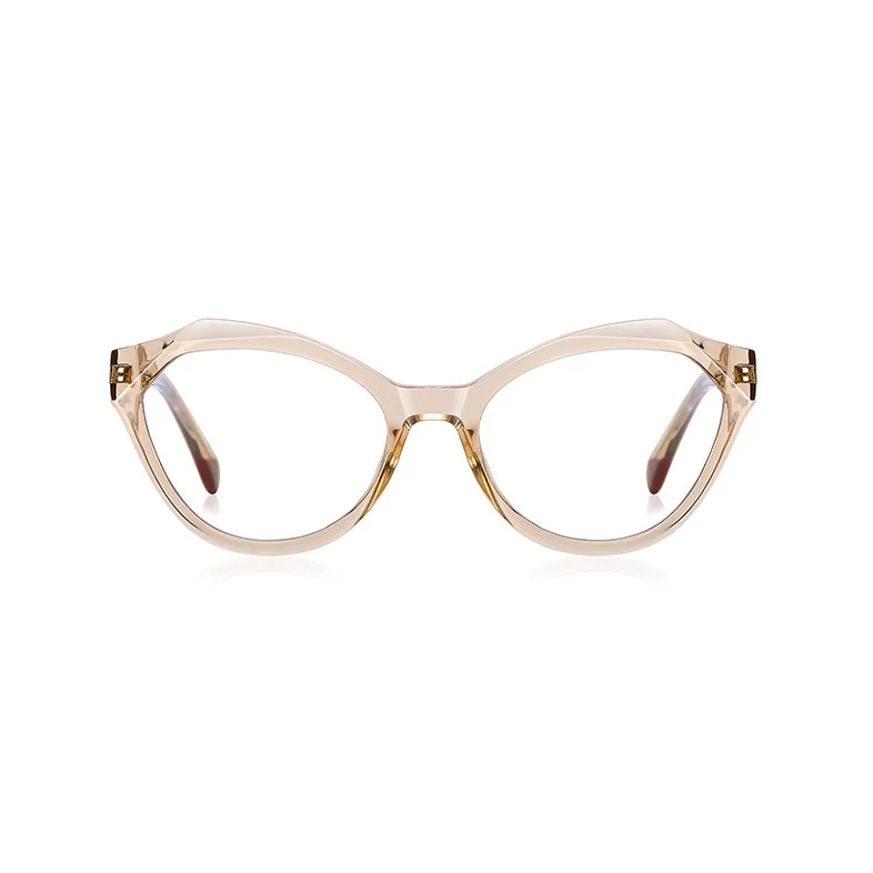 Crystal Cut Cat Eye Fashion Glasses with Spring Hinges VK2152 - Image 12