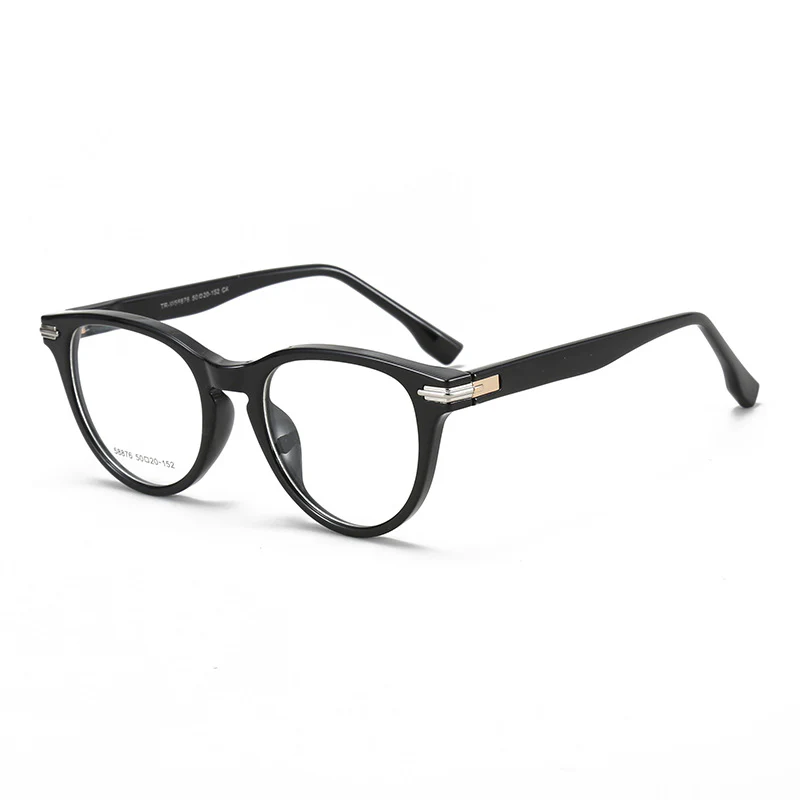 Chic Round Prescription Glasses with Blue Light Filtering VK2154 - Image 4