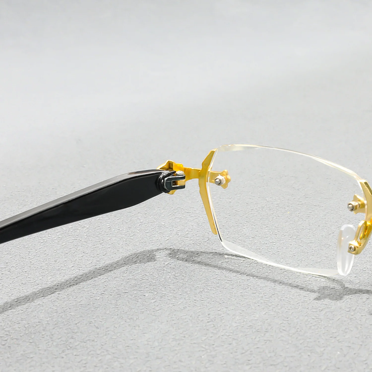 New Chic Rimless Glasses Fashionable Hip-Hop Style VK2160 - Image 7