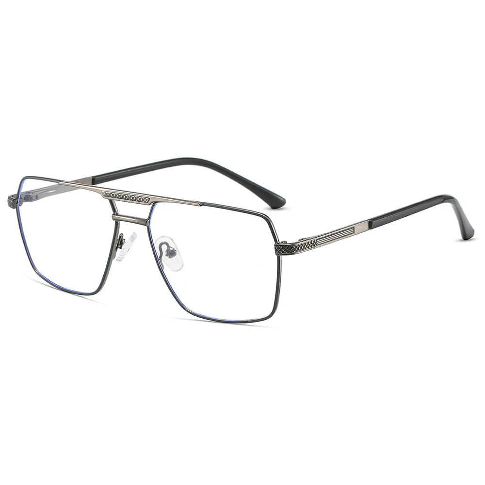 Aviator Blue Light Blocking Computer Glasses Spring Hinge VK2161 - Image 11