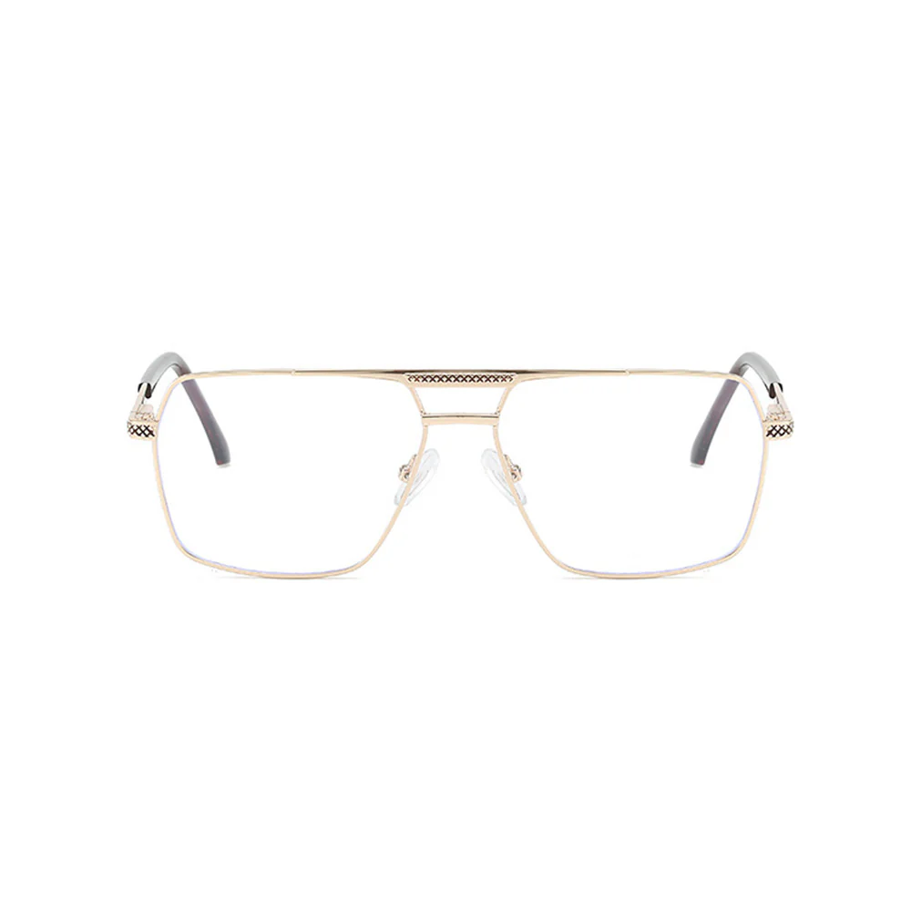 Aviator Blue Light Blocking Computer Glasses Spring Hinge VK2161 - Image 6