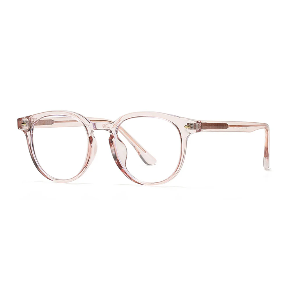 Unisex Round Anti-Blue Light Prescription Glasses VK2163 - Image 10