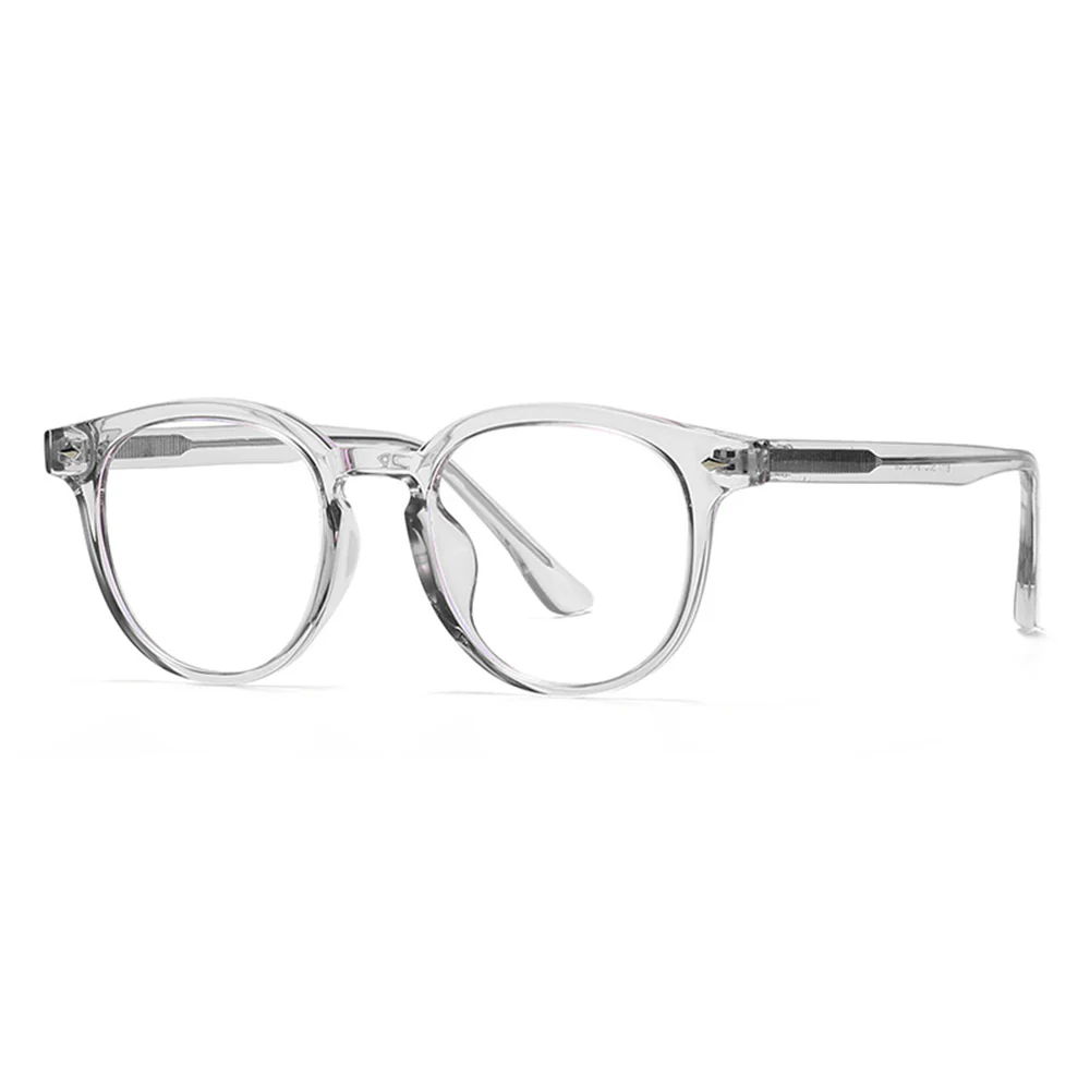 Unisex Round Anti-Blue Light Prescription Glasses VK2163 - Image 8