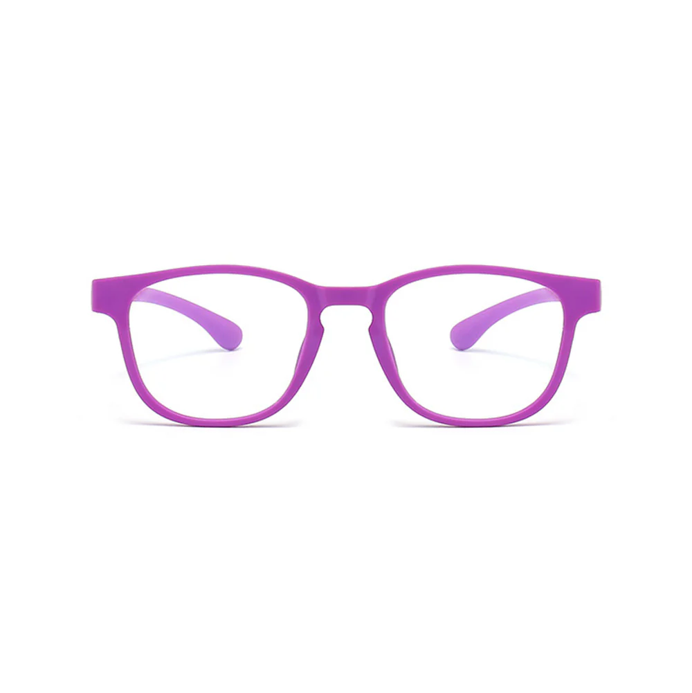 Children's Silicone Square Glasses Flexible Bendable VK2164 - Image 8