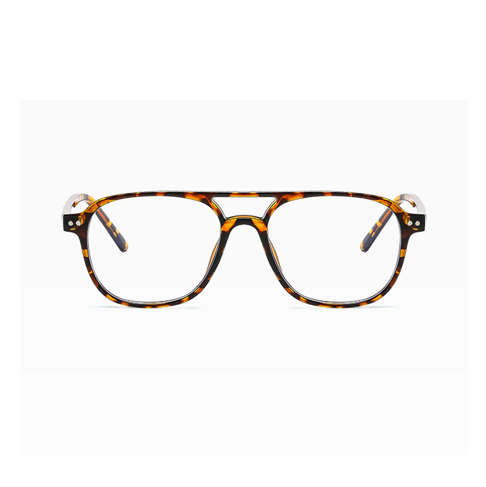 Aviator Retro Glasses Blue Light Blocking Prescription Lenses VK2171 - Image 6