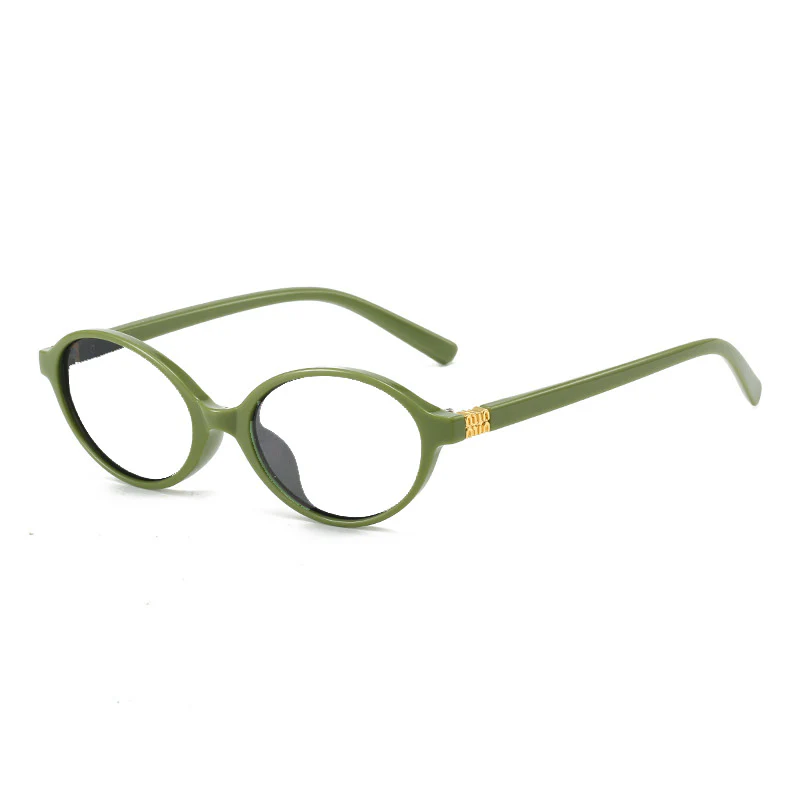 Oval Blue Light Blocking Fashion Glasses VK2177 - Image 6