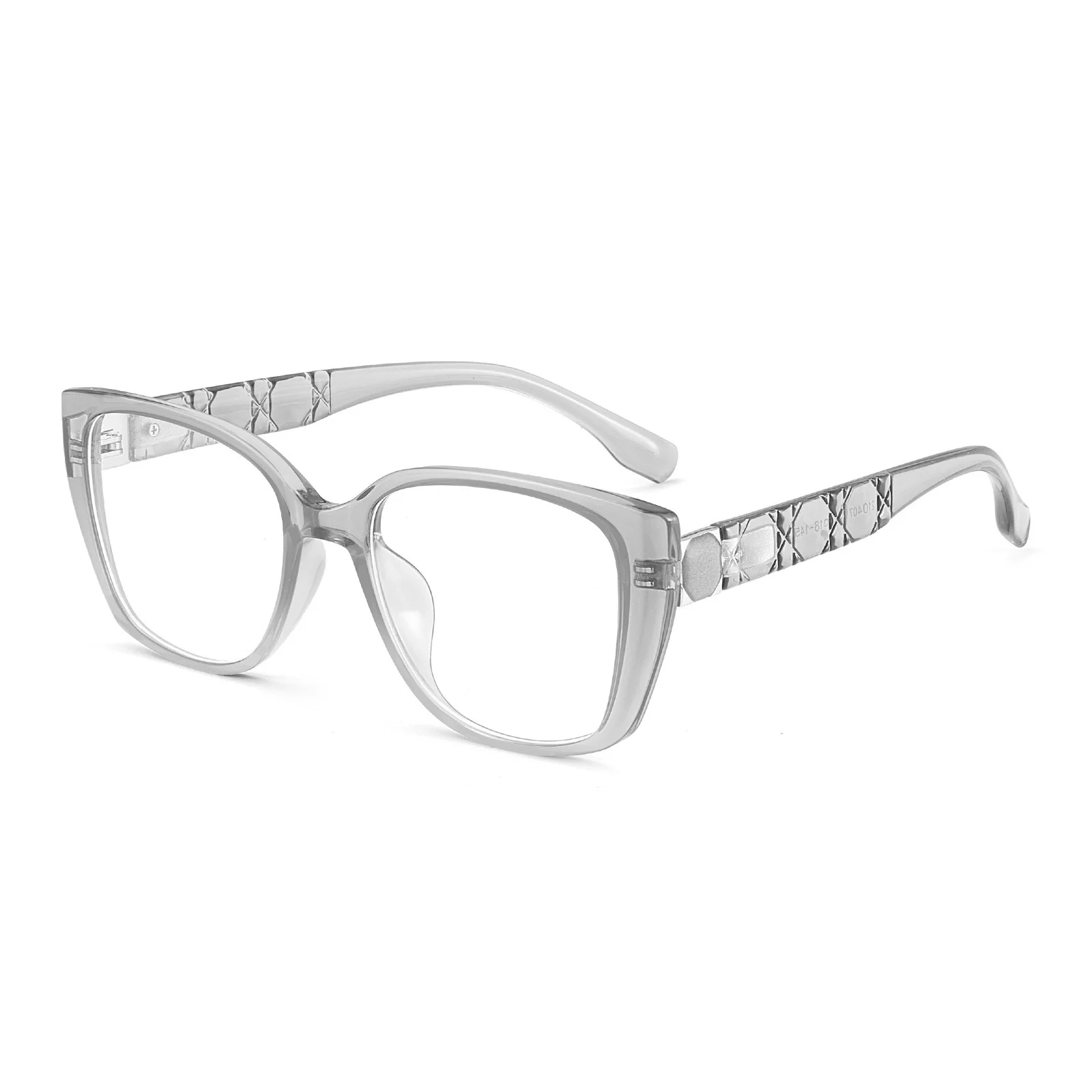 Trendy Cat Eye Glasses with Thick Frame for Women VK2181 - Image 7