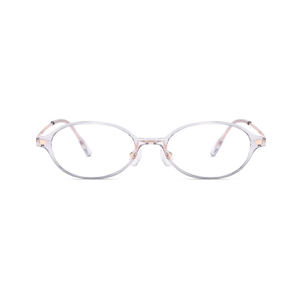 Ultralight Oval Nerd Glasses VK2194 - Image 7
