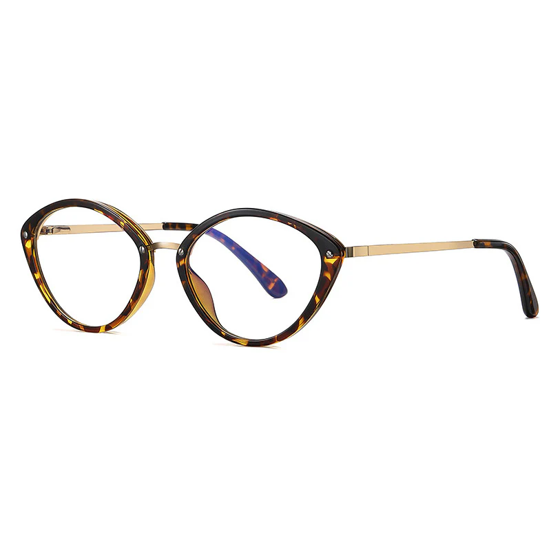Novelty Oval Eyeglass Frames Unique and Niche Design VK2196 - Image 6