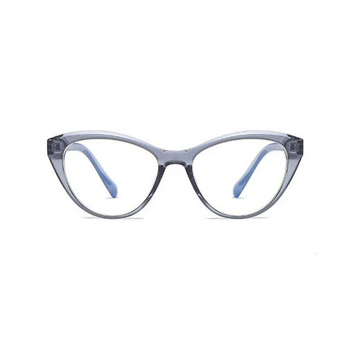 Women's Cat Eye Glasses Frame Heart Pattern VK2197 - Image 6