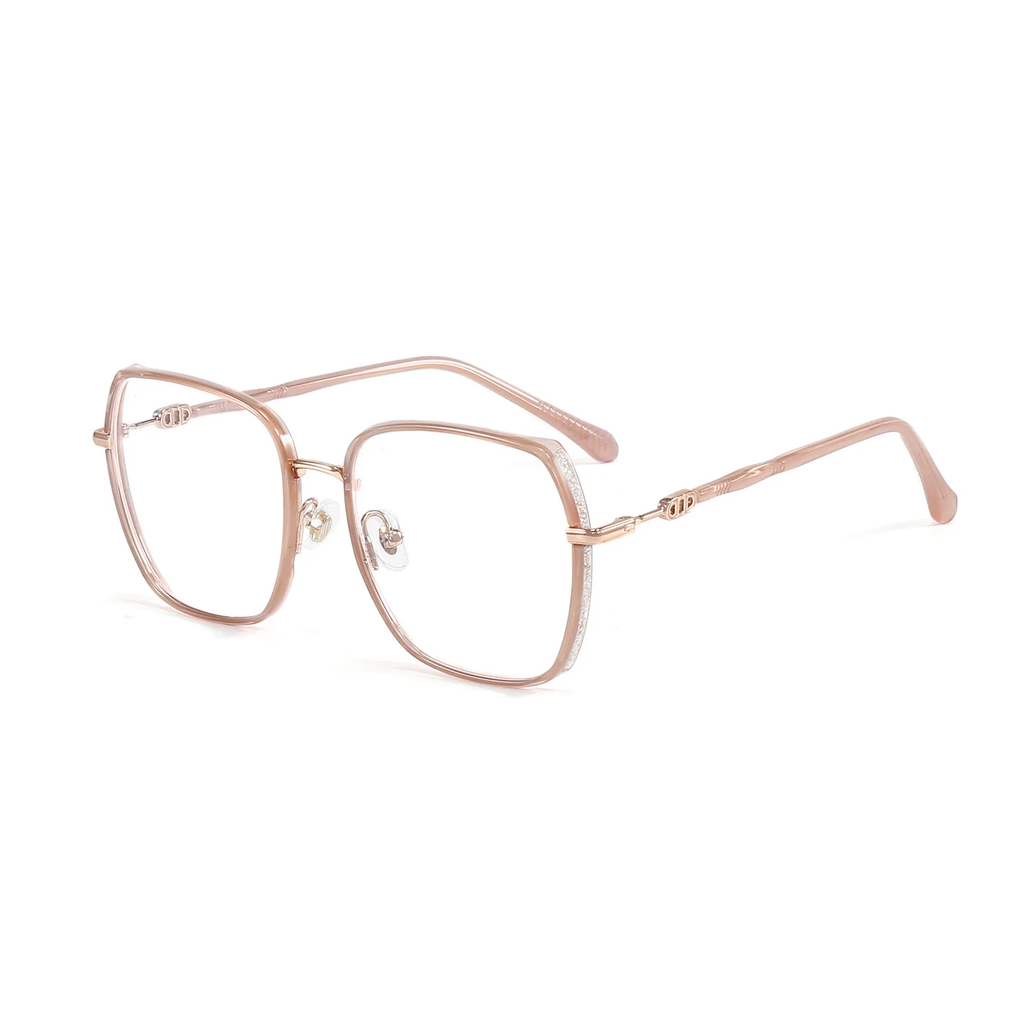 Square Glitter Frame Women's Party Fashion Glasses VK2203 - Image 13
