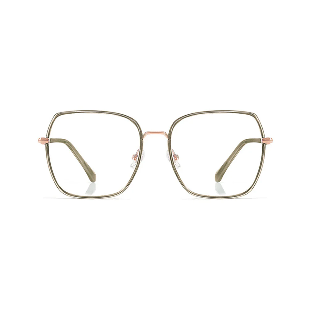 Square Glitter Frame Women's Party Fashion Glasses VK2203 - Image 6