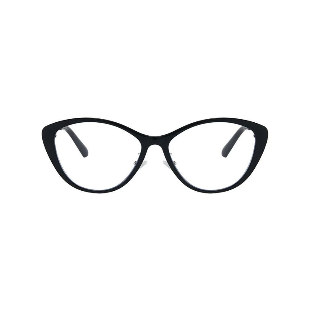 Luxury Cat-Eye Glasses for Women Metal-Core Temples VK2205
