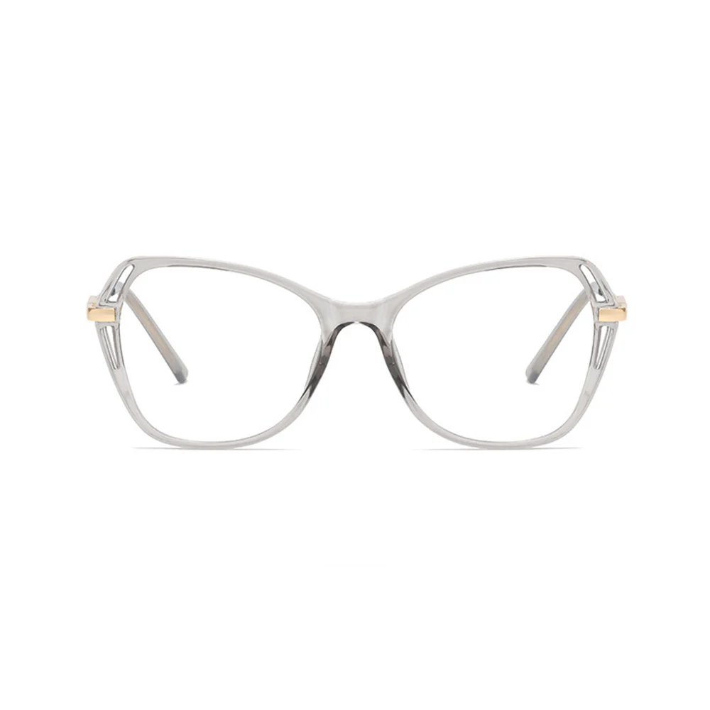 Trendy Personality Hollow-Out TR Irregular Polygon Glasses VK2207 - Image 16