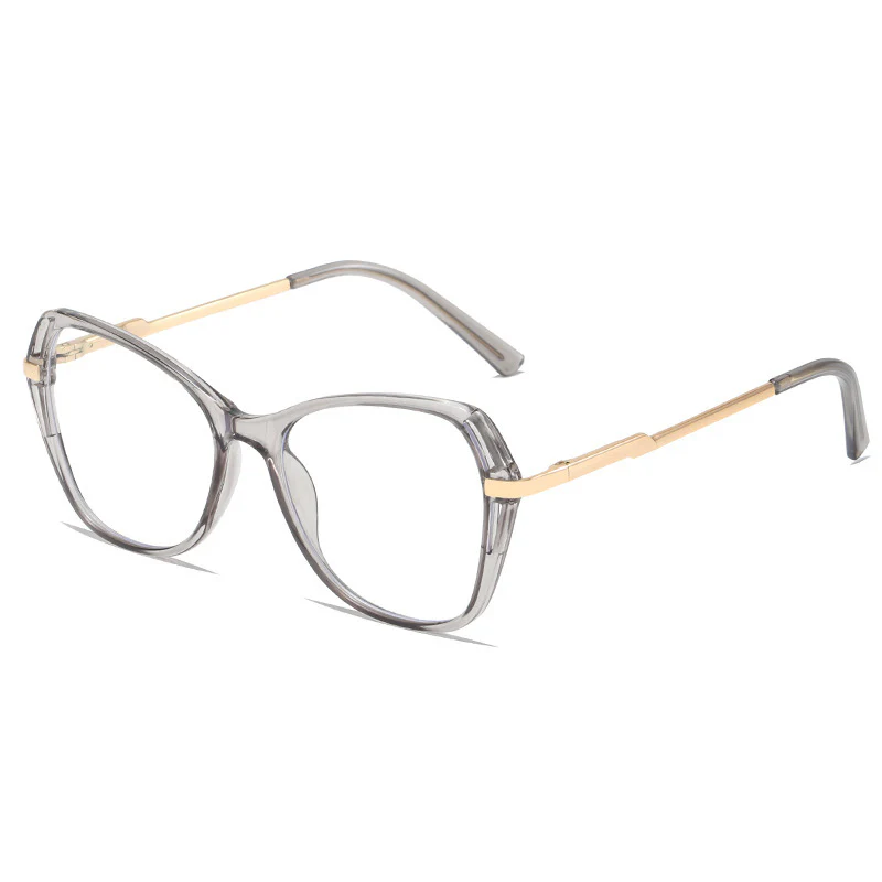 Trendy Personality Hollow-Out TR Irregular Polygon Glasses VK2207 - Image 17
