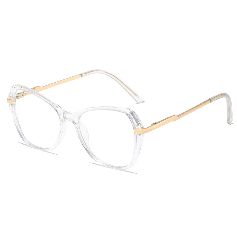 Trendy Personality Hollow-Out TR Irregular Polygon Glasses VK2207 - Image 19