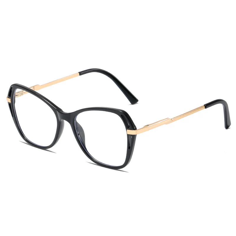 Trendy Personality Hollow-Out TR Irregular Polygon Glasses VK2207 - Image 2