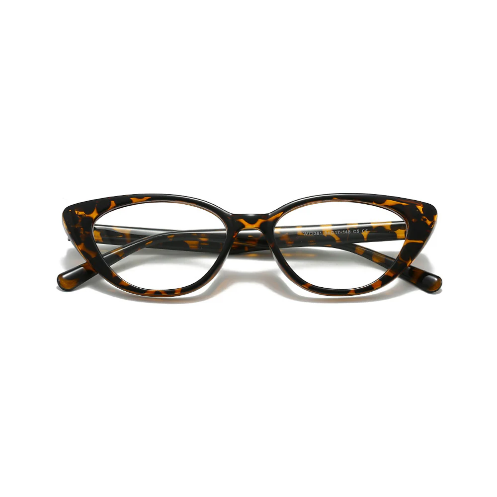 Retro Narrow Cat-Eye Glasses Frame VK2210 - Image 10