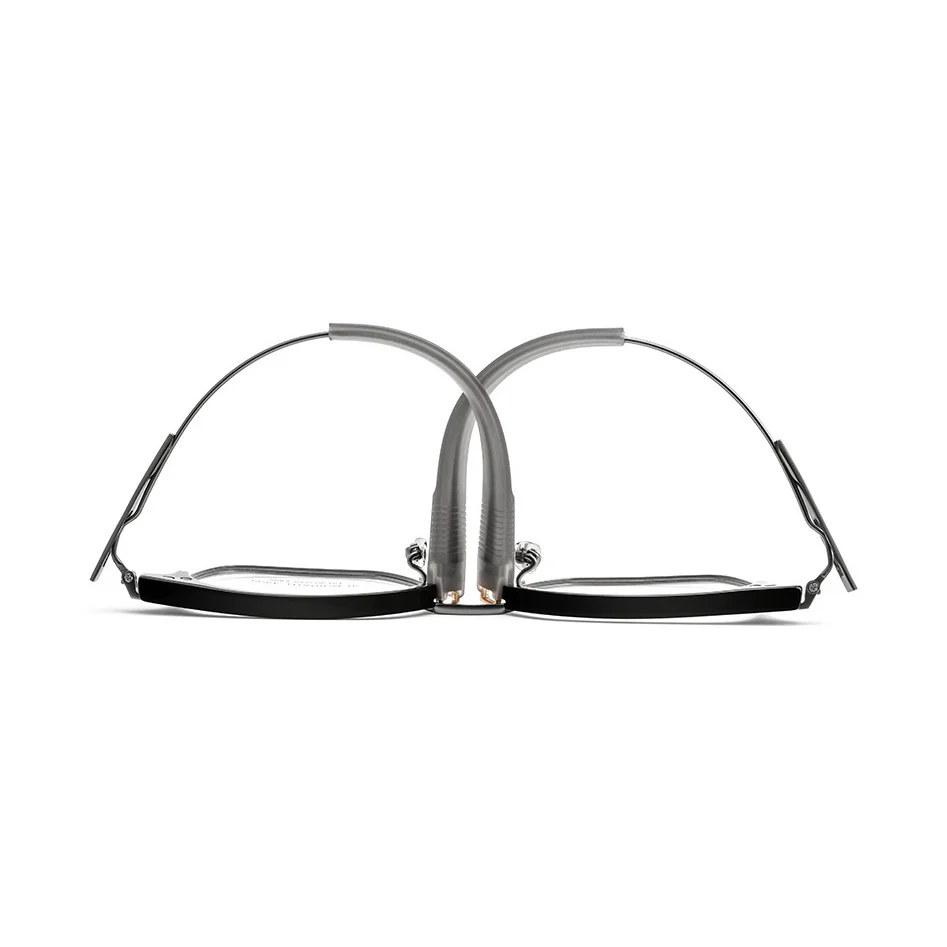 Men's Browline Glasses Frame for Large Faces VK2211 - Image 3